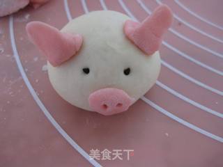 小猪馒头的做法步骤:9
