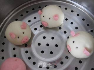 小猪馒头的做法步骤:10