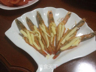 芝士焗大虾的做法步骤:3