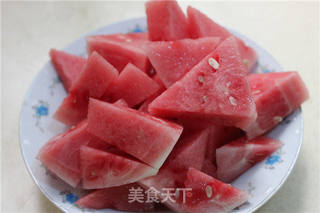 西瓜鱼籽粒的做法步骤:2