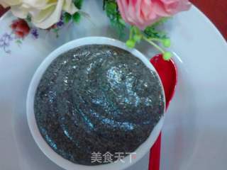 简单自制芝麻糊的做法步骤:6