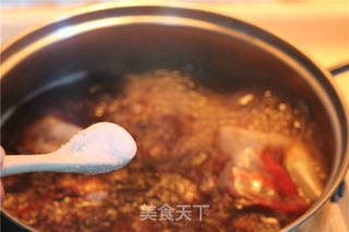 五香卤鸭架的做法步骤:10