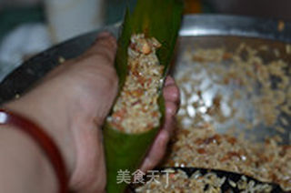培根燕麦粽的做法步骤:9