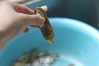 盐焗蛏子的做法步骤:3