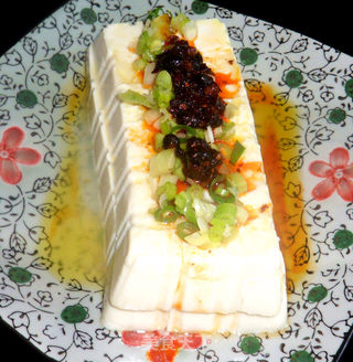小葱拌豆腐的做法步骤:5