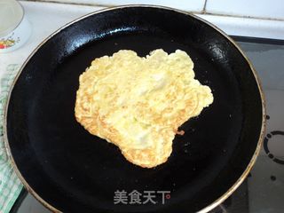 简易鸡蛋饼的做法步骤：7