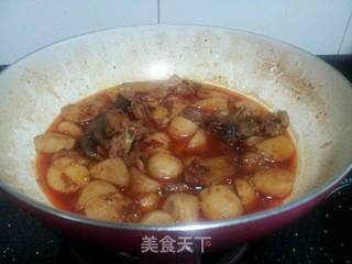 红烧芋儿鸡的做法步骤:9