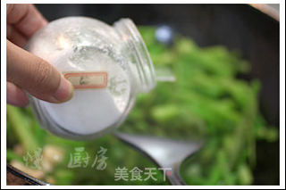 清炒南瓜头的做法步骤:4
