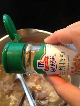 鸡汤米线的做法步骤:9
