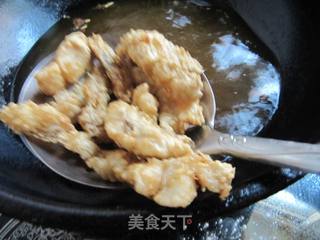 糖醋鱼片的做法步骤：5