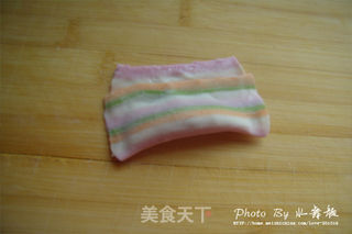 【彩虹馄饨】为宝宝打造的美食的做法步骤:11