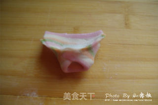 【彩虹馄饨】为宝宝打造的美食的做法步骤:12