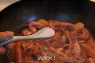 黑啤煮皮皮虾的做法步骤:11
