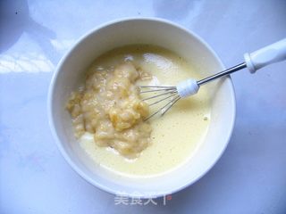 香蕉核桃马芬的做法步骤:6