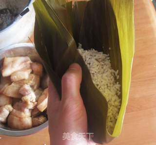 双味肉粽的做法步骤:12