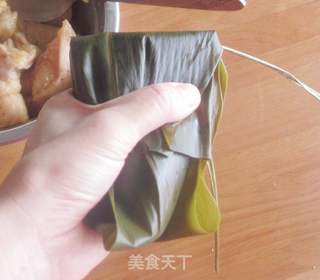 双味肉粽的做法步骤:14