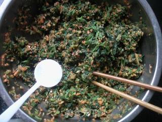 玉米面素馅烙饼的做法步骤:7