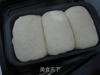 蜜豆土司的做法步骤:2