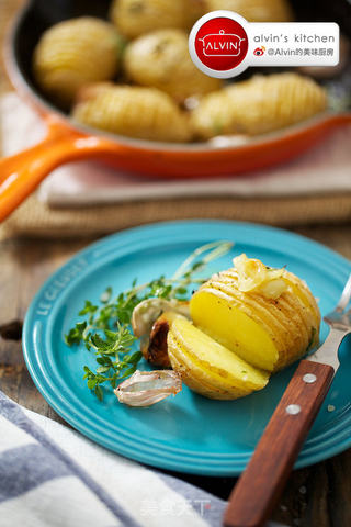 Roasted Potato 海盐烤土豆的做法步骤:3