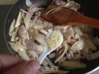 茭白炒肉片的做法步骤:10