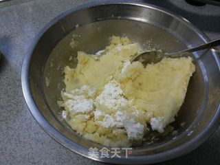 笑脸土豆饼的做法步骤:4