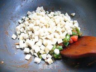 一个人的快手午餐——豆角炒馍的做法步骤:11