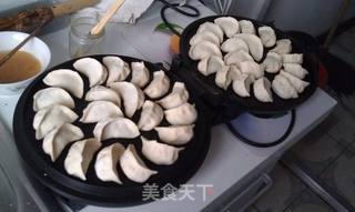 韭菜肉锅烙的做法步骤:9