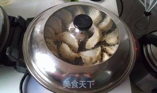 韭菜肉锅烙的做法步骤:12