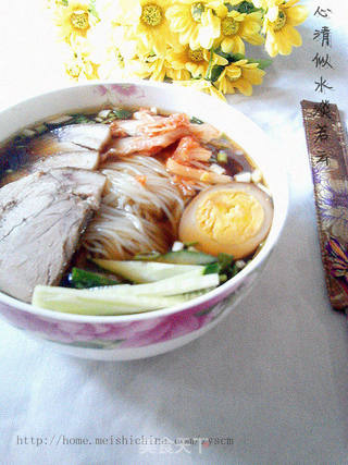 延边朝鲜族冷面————夏天里最过瘾的那一碗面的做法步骤:6