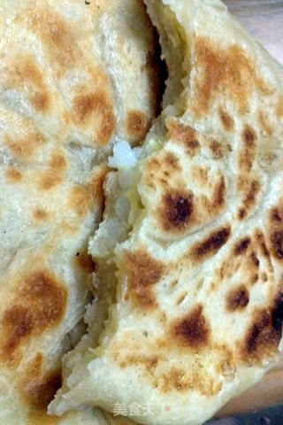 鸡蛋米饭馅饼的做法步骤:13