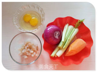 健康饮食-脂肪肝-豆渣绿豆五彩饼的做法步骤:4