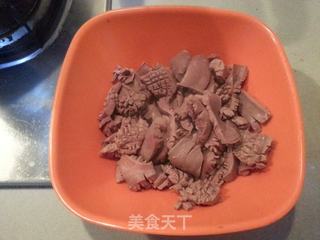 火爆腰花的做法步骤:7