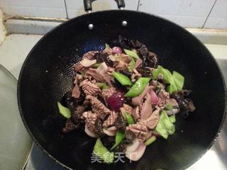 火爆腰花的做法步骤:11