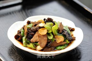 青椒爆猪肝的做法步骤:10