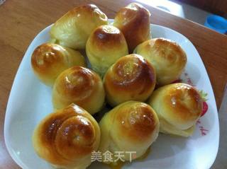 蜜蜂小面包的做法步骤:14