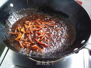 京酱肉丝的做法步骤:7