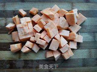 粽子花样吃法之——红薯粽子粥的做法步骤:5