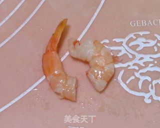 【萧丫头】虾包蘸菠萝的做法步骤:2
