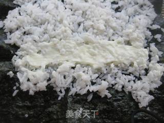 清爽玉米寿司的做法步骤:6