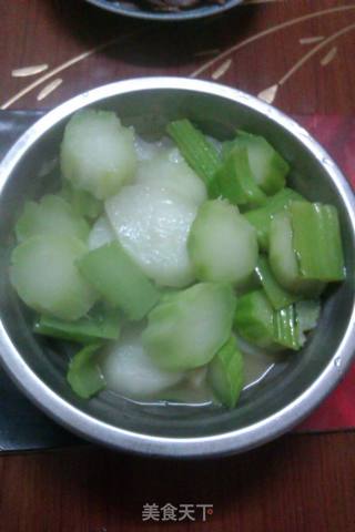 炒菜心的做法步骤:6