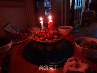 缎带抹茶慕斯生日蛋糕的做法步骤：22