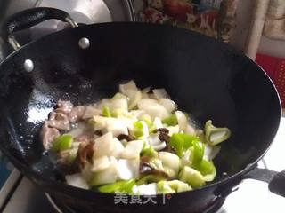 葱椒肉片的做法步骤:8