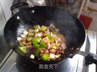 葱椒肉片的做法步骤：9