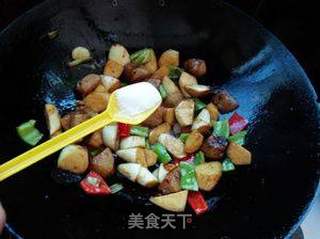 粽子烧茭白的做法步骤:8
