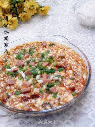 鸡刨麻婆豆腐--------10分钟快手川菜的做法步骤:8