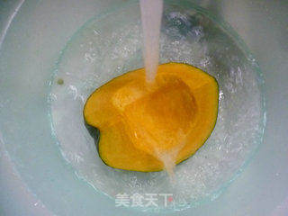 咸菜炒日本南瓜的做法步骤：3