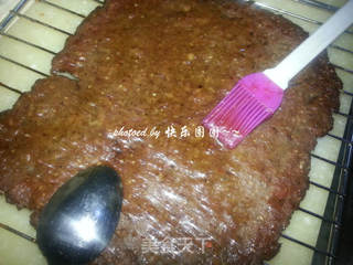 蜜汁猪肉脯的做法步骤:7
