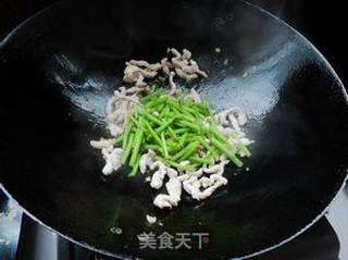 苋菜梗炒肉丝的做法步骤：6