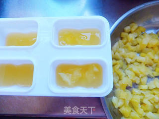 自制菠萝冰棍的做法步骤:11