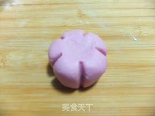 梅花糯米团的做法步骤:5